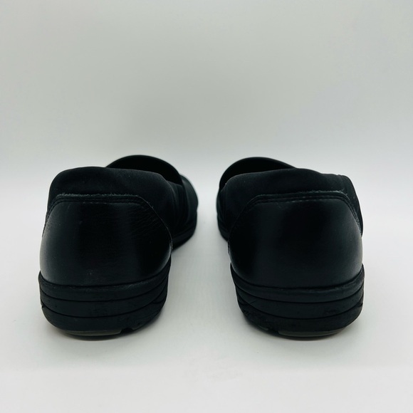 ABEO WOMENS BLACK CASUAL SLIP ON COMFORT SHOES SIZE 8.5 - Picture 4 of 12